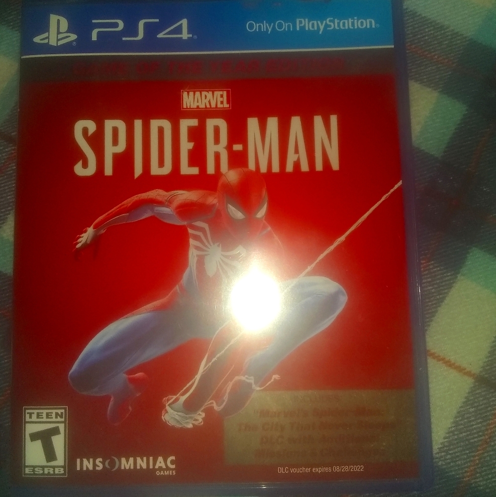 Marvel SpiderMan PS4